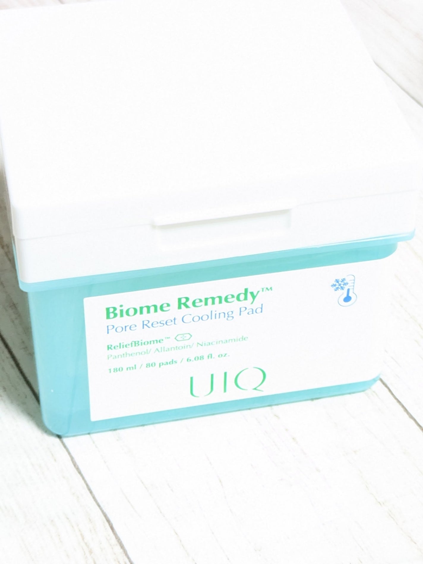 バイオームレメディポアリセットクーリングパッド/UIQ/トナーパッドを使ったクチコミ(4枚目)