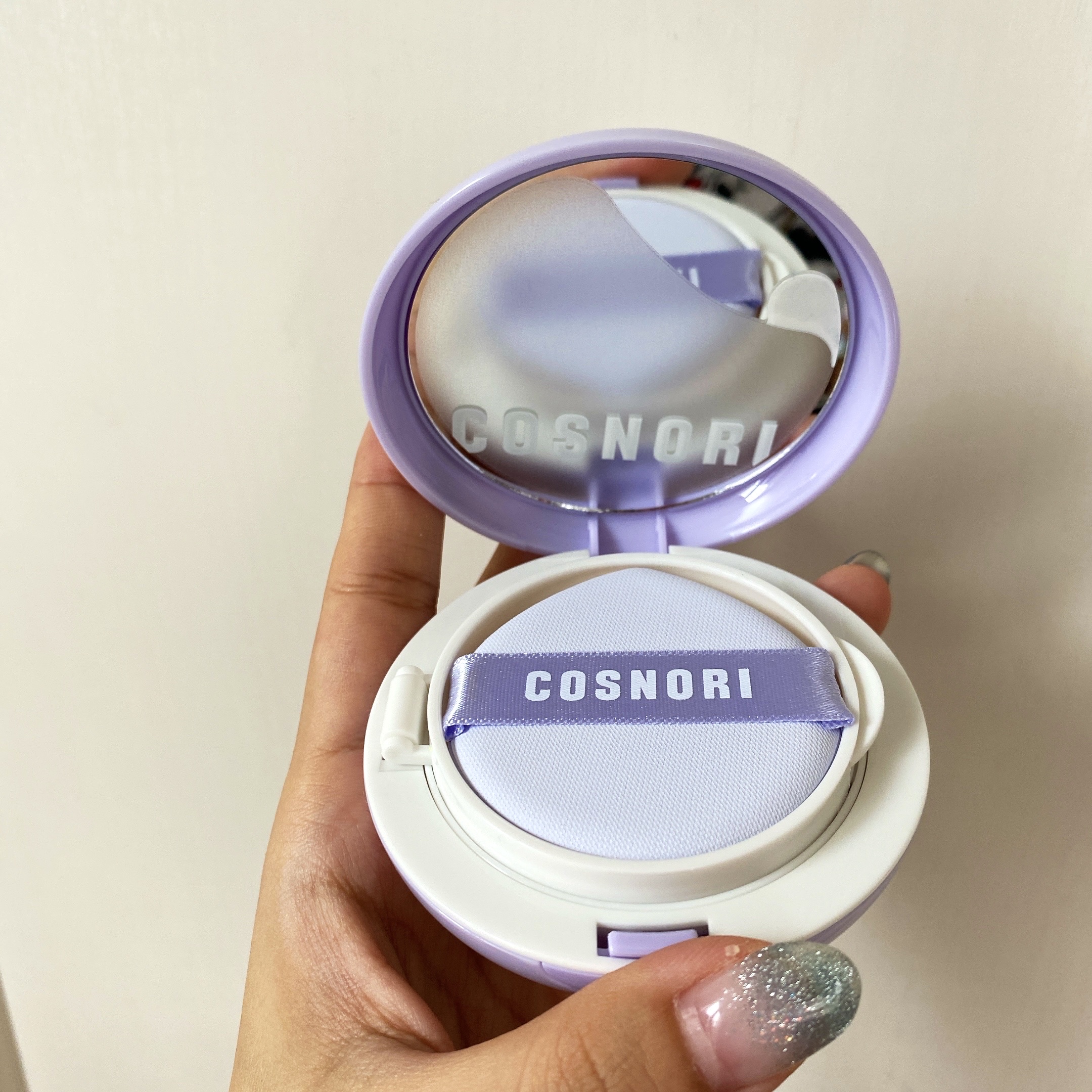 パンテノールバリアクッション/COSNORI/クッションファンデーションを使ったクチコミ（2枚目）