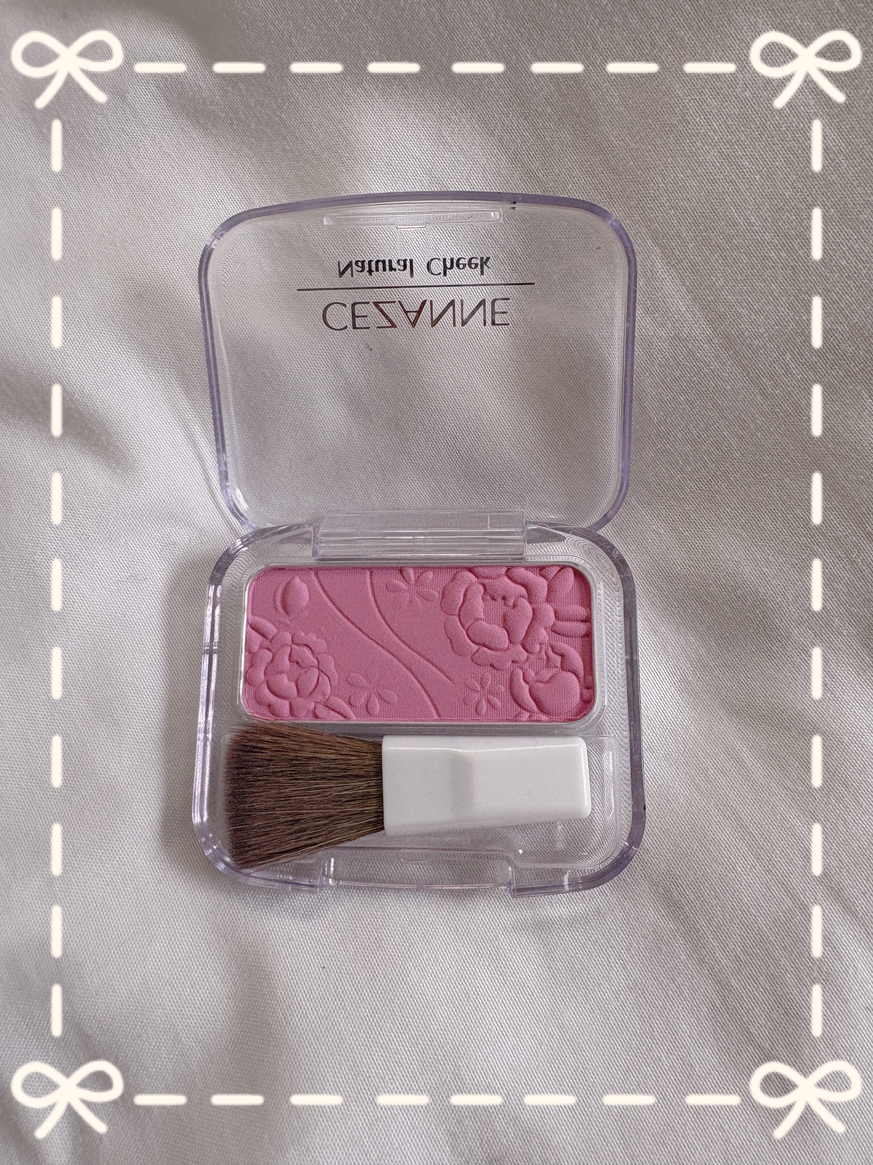 ナチュラル チークN/CEZANNE/パウダーチークを使ったクチコミ（1枚目）