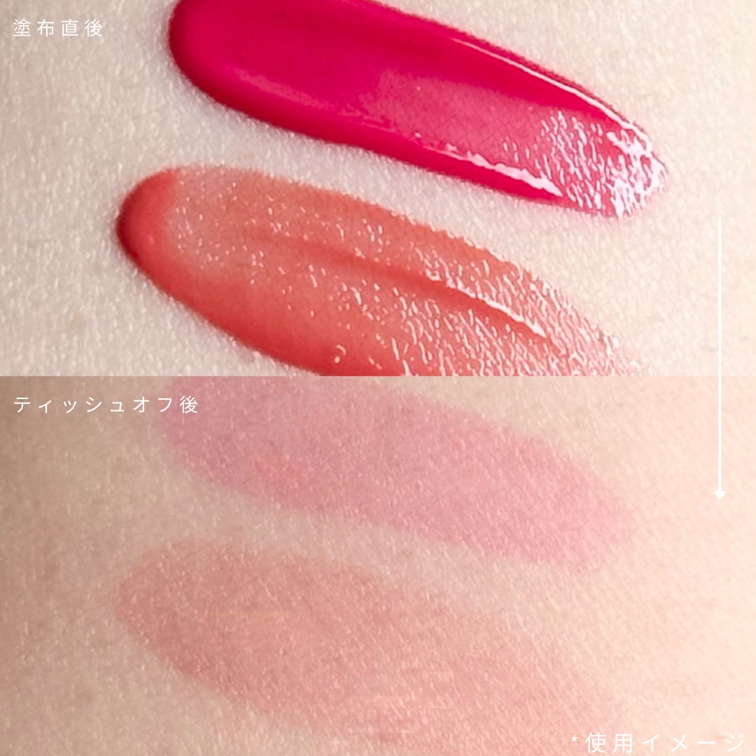 ハートゼリングティント/YNM/リップティントを使ったクチコミ（3枚目）