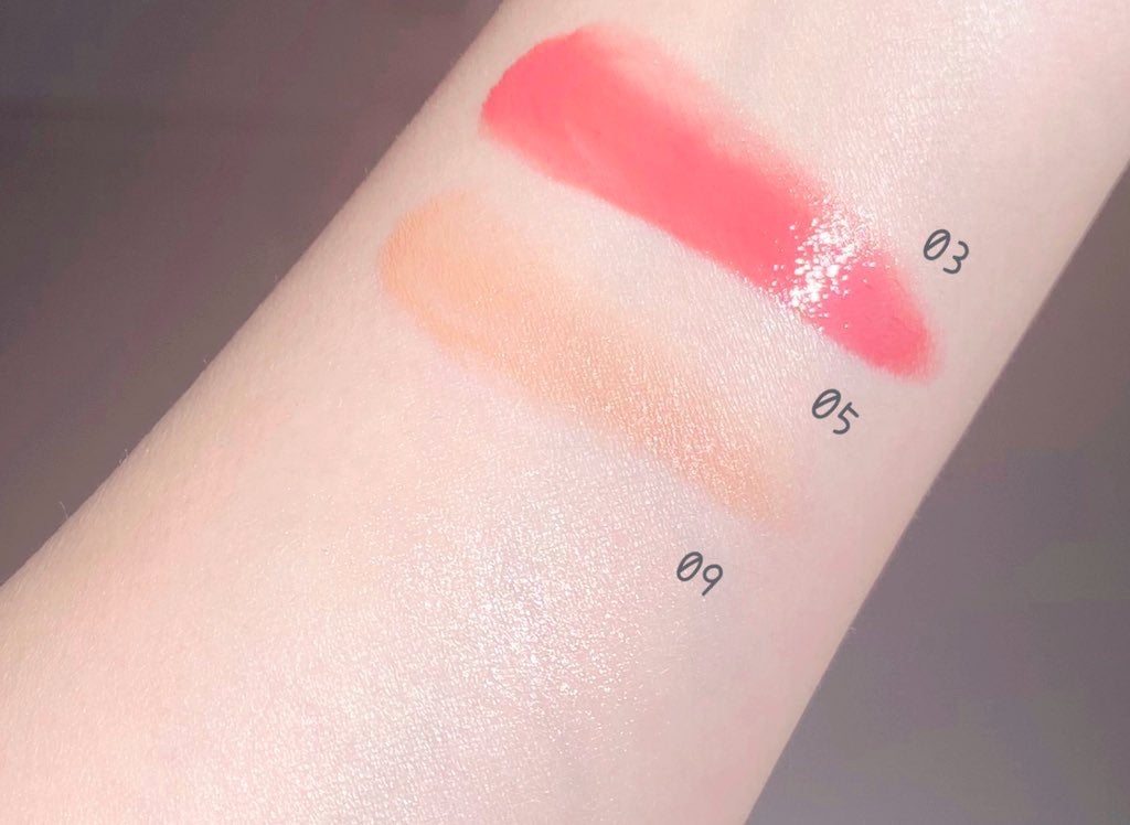 メルティングムードリップ&チーク/moonshot/ジェル・クリームチークを使ったクチコミ(3枚目)