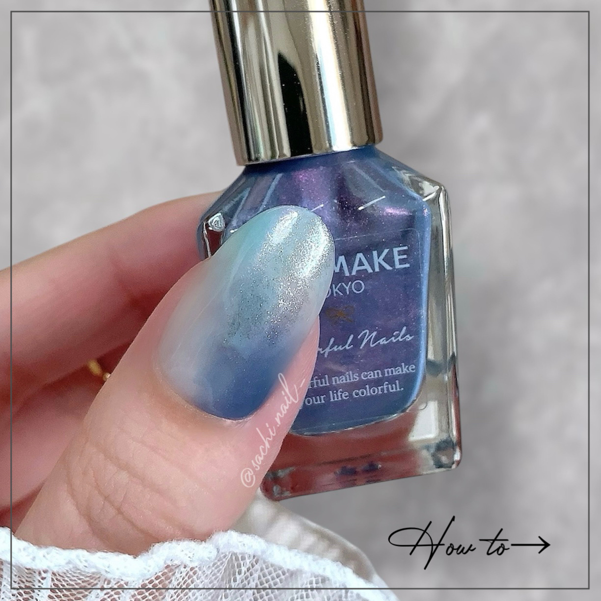 カラフルネイルズ/キャンメイク/マニキュアを使ったクチコミ（2枚目）