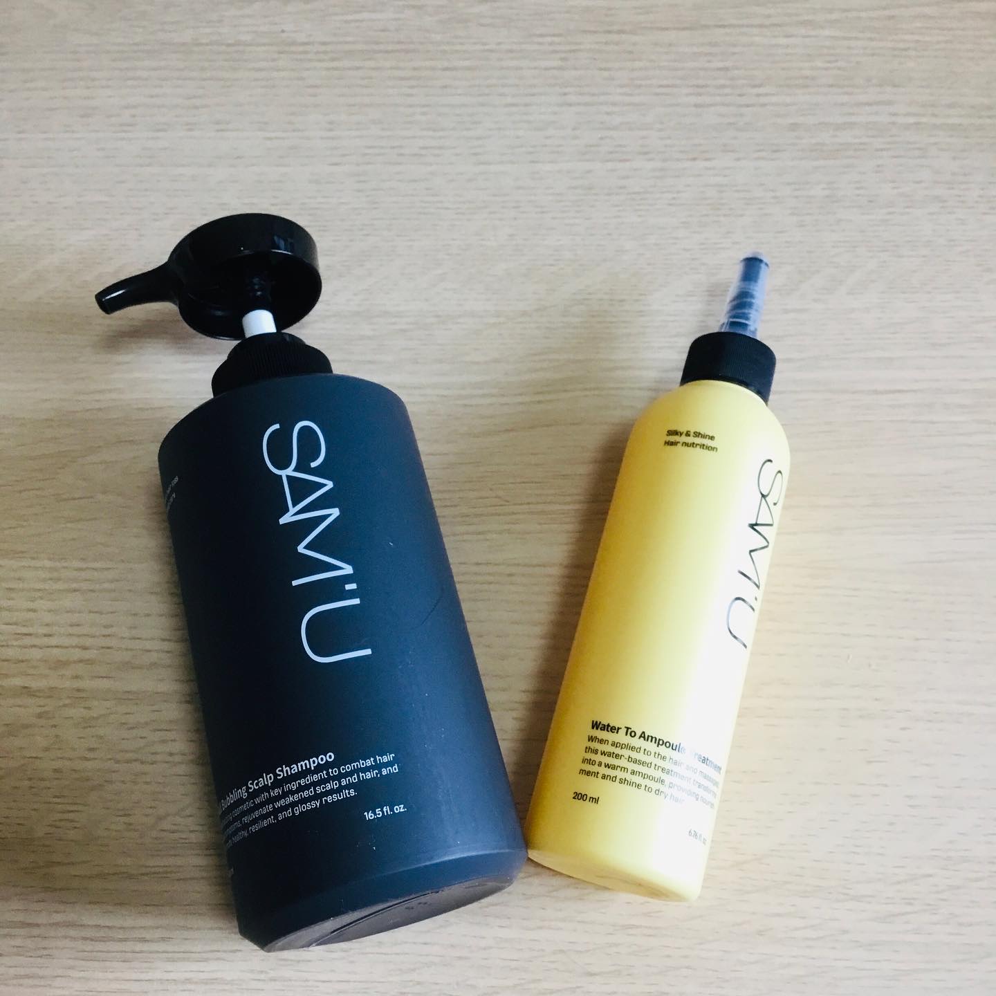 ウォータートゥーアンプルトリートメント/SAM'U/アウトバストリートメントを使ったクチコミ（2枚目）