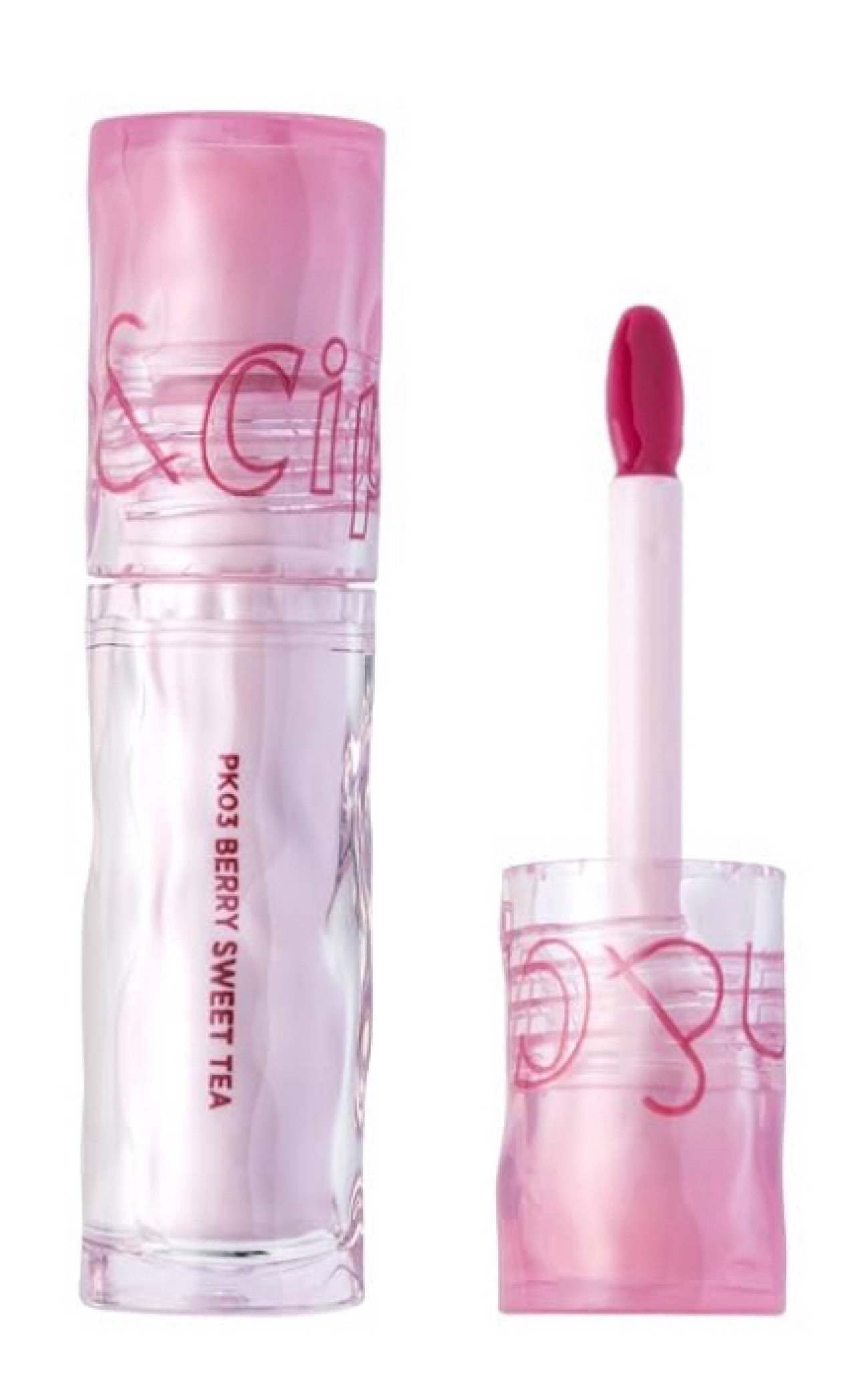 ロムシピ レシピグロス PK03 ベリースウィートティー/rom&Cipi/リップグロスを使ったクチコミ（3枚目）