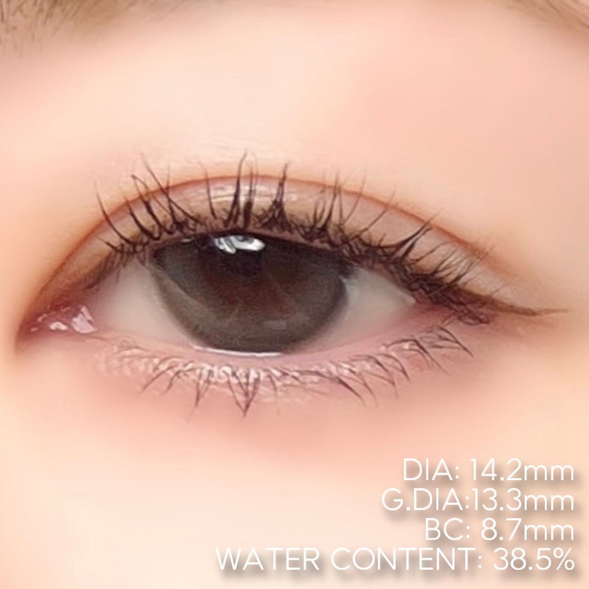 chiffon/meilly/ワンデー(1DAY)カラコンを使ったクチコミ(5枚目)