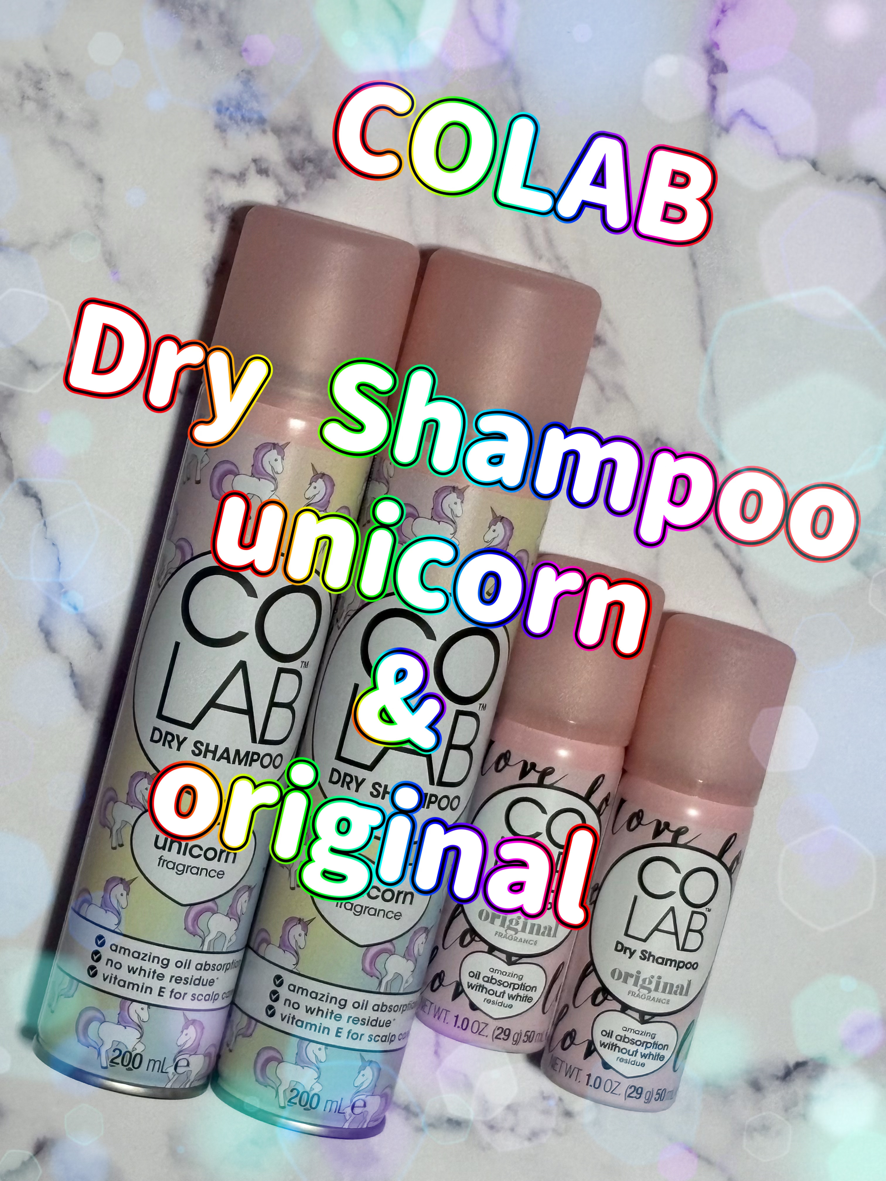 COLAB COLAB ドライシャンプーのクチコミ「. 彡　　彡　　彡　　ゴオｵｵ.......
　へﾍ./ゝ、彡
ﾉ＼　 |　/　　ﾌﾞﾜｯ
ｿ.....」（1枚目）