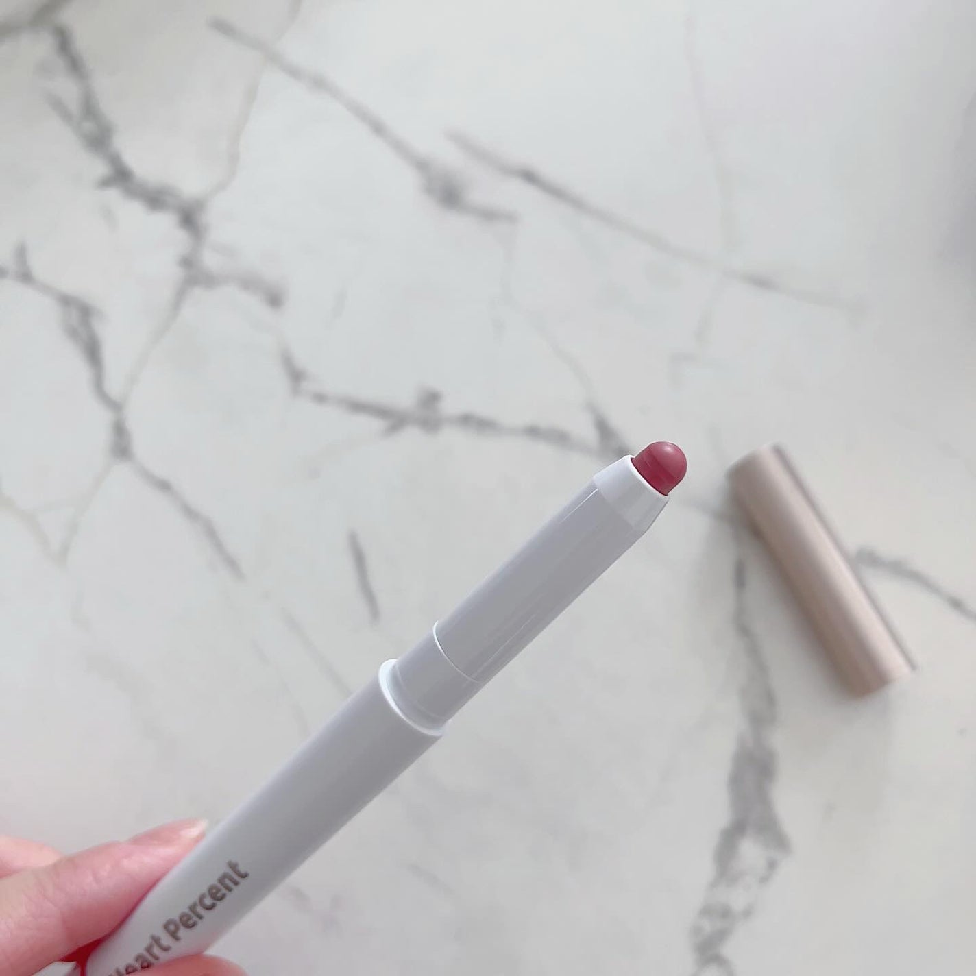 ドットオンムードリップペンシル/Heart Percent/リップライナーを使ったクチコミ(2枚目)