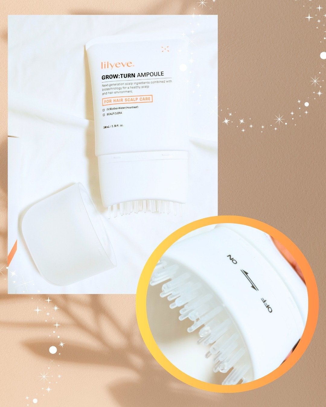 グローターン 100ml/リリーイブ/頭皮ローションを使ったクチコミ(2枚目)