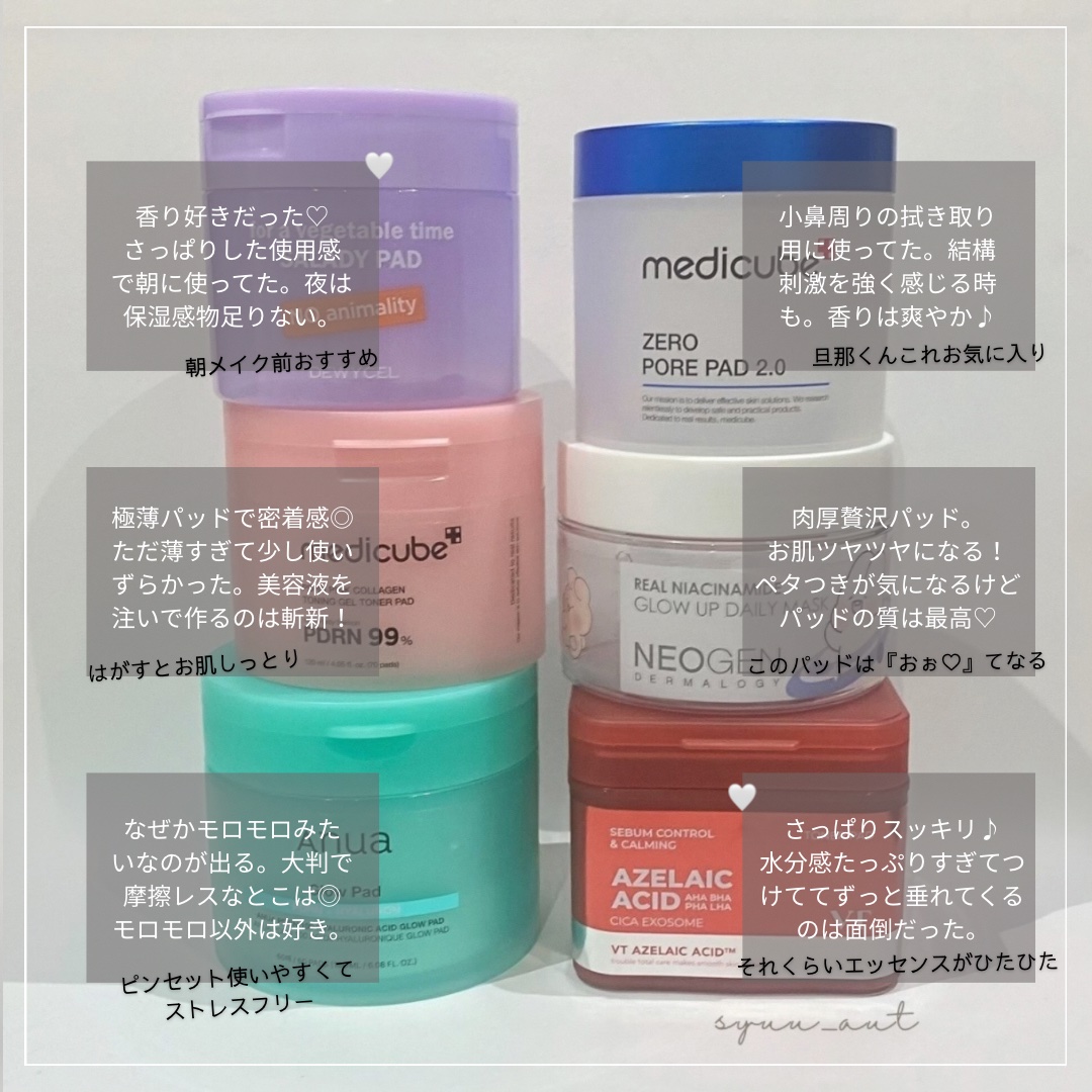ゼロ毛穴パッド 2.0/MEDICUBE/トナーパッドを使ったクチコミ（2枚目）