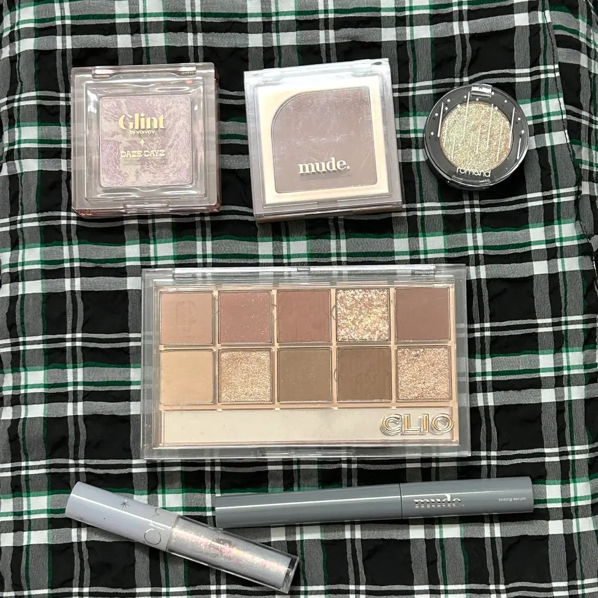 グリッター シャドウ カラー/rom&nd/グリッターを使ったクチコミ（2枚目）