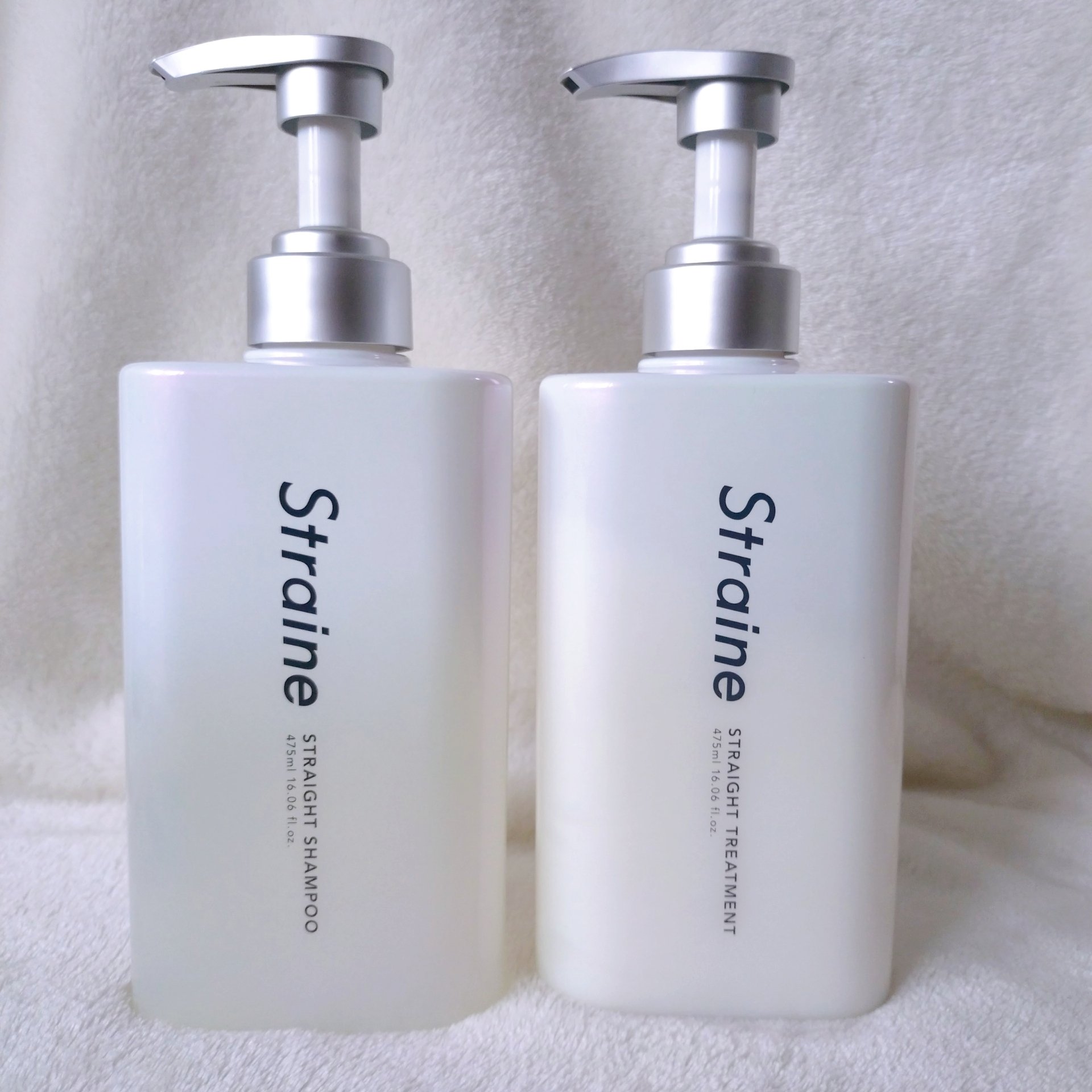 ストレートシャンプー/ストレートトリートメント ホワイトブロッサムの香り/Straine/市販シャンプーを使ったクチコミ（1枚目）