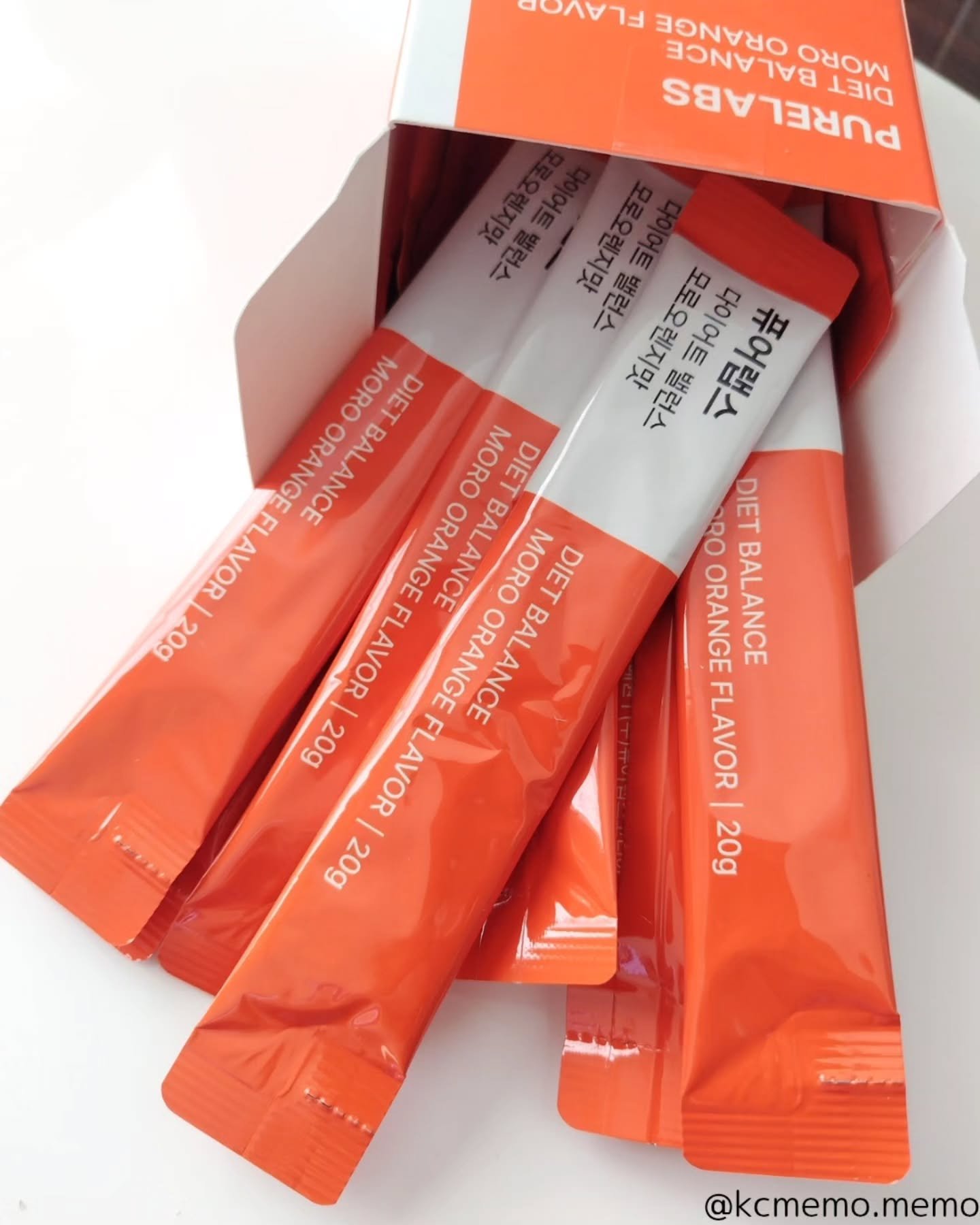 ダイエット バランスフィット モロオレンジ味＋/PURELABS/健康サプリメントを使ったクチコミ（3枚目）