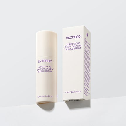 SKINEGO SUPER GLOW DEEP COLLAGEN BUBBLE SERUM