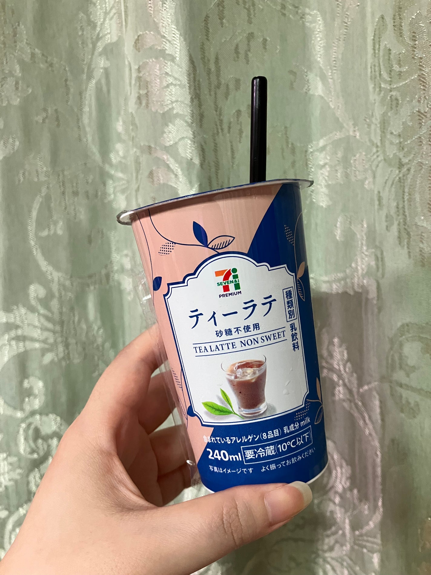 底見えコスメのぷいぷい on LIPS 「セブンイレブンティーラテ 砂糖不使用セブンから新しく出たティー..」(1枚目)