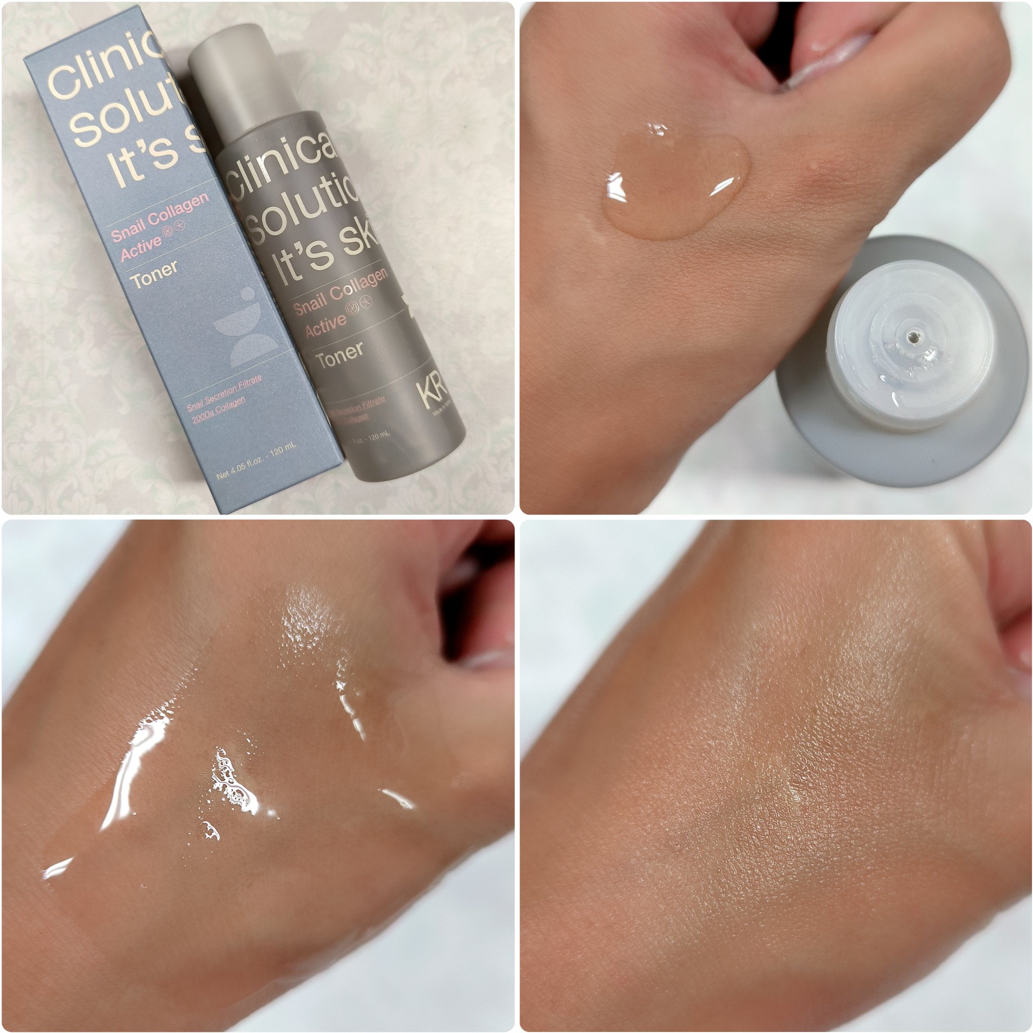 スネイルコラーゲンアクティブトナー/It's skin/化粧水を使ったクチコミ（2枚目）