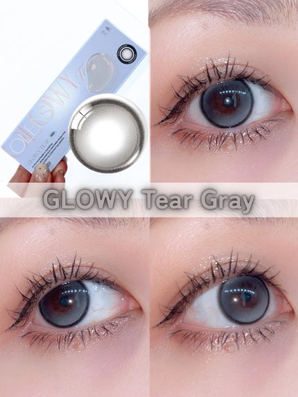 ちろこ on LIPS 「OLENS:うるうるグラデーションカラコン🥺\OLENSの新作..」(4枚目)