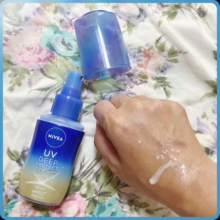 ニベアUV ディーププロテクト&ケア ミルクミスト/ニベア/日焼け止めミスト・スプレーを使ったクチコミ(2枚目)