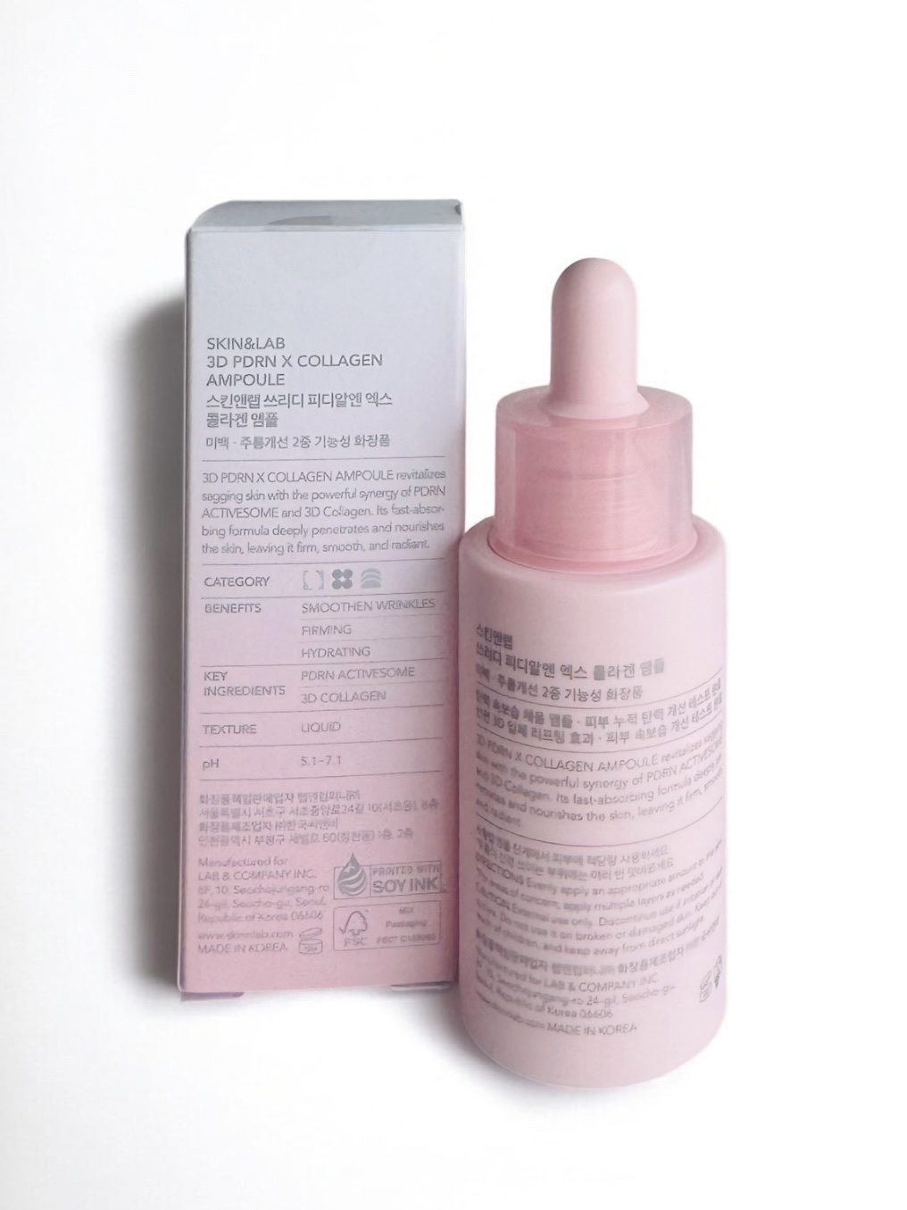3D PDRN X コラーゲンアンプル/SKIN&LAB/美容液を使ったクチコミ（3枚目）