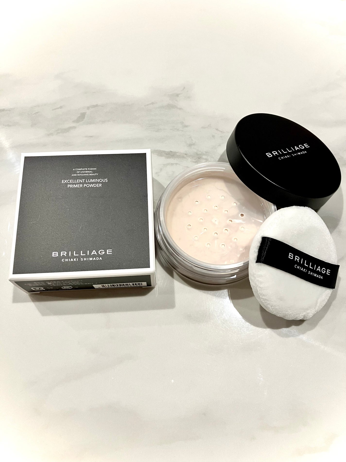 エクセレント ルミナス プライマーパウダー/ブリリアージュ/ルースパウダーを使ったクチコミ(2枚目)