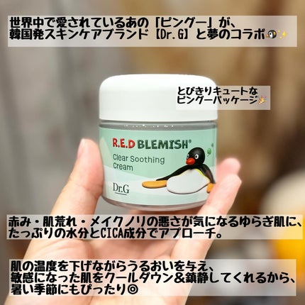 レッドブレミッシュ クリアスージングクリーム/Dr.G/フェイスクリームを使ったクチコミ(2枚目)
