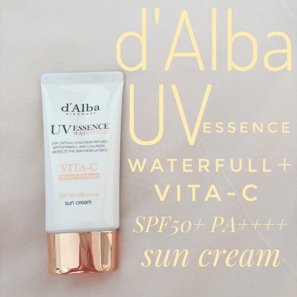 ビタカプセルエイジングケアサンクリーム/ダルバ/日焼け止め・UVケアを使ったクチコミ(1枚目)