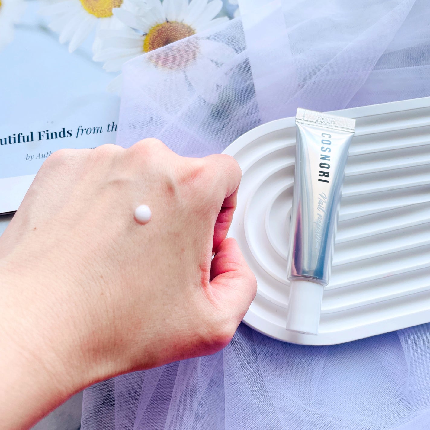 シルクリペアネイルクリーム/COSNORI/ネイルオイル・トリートメントを使ったクチコミ(8枚目)