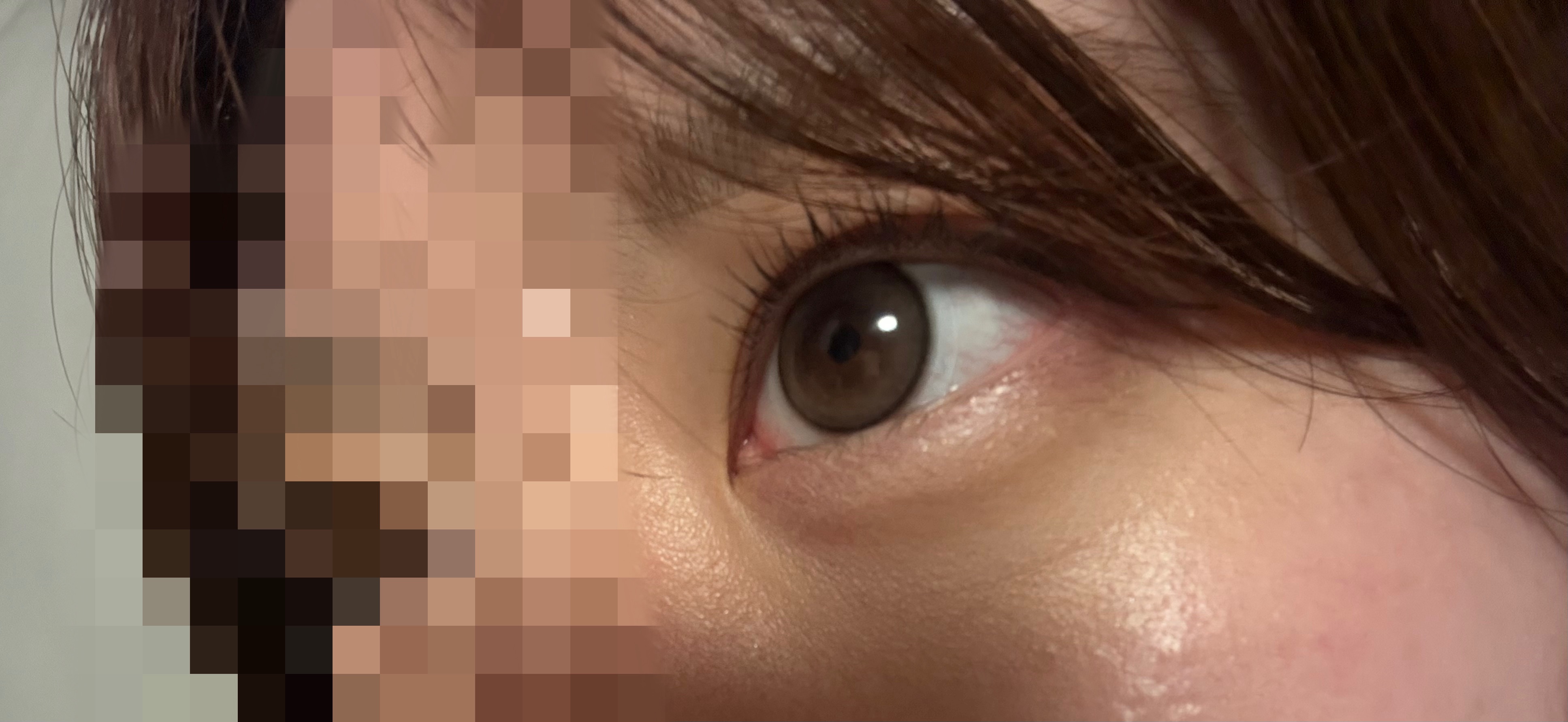 エバーカラーマンスリー パールベージュ/エバーカラー/１ヶ月（１MONTH）カラコンを使ったクチコミ（2枚目）