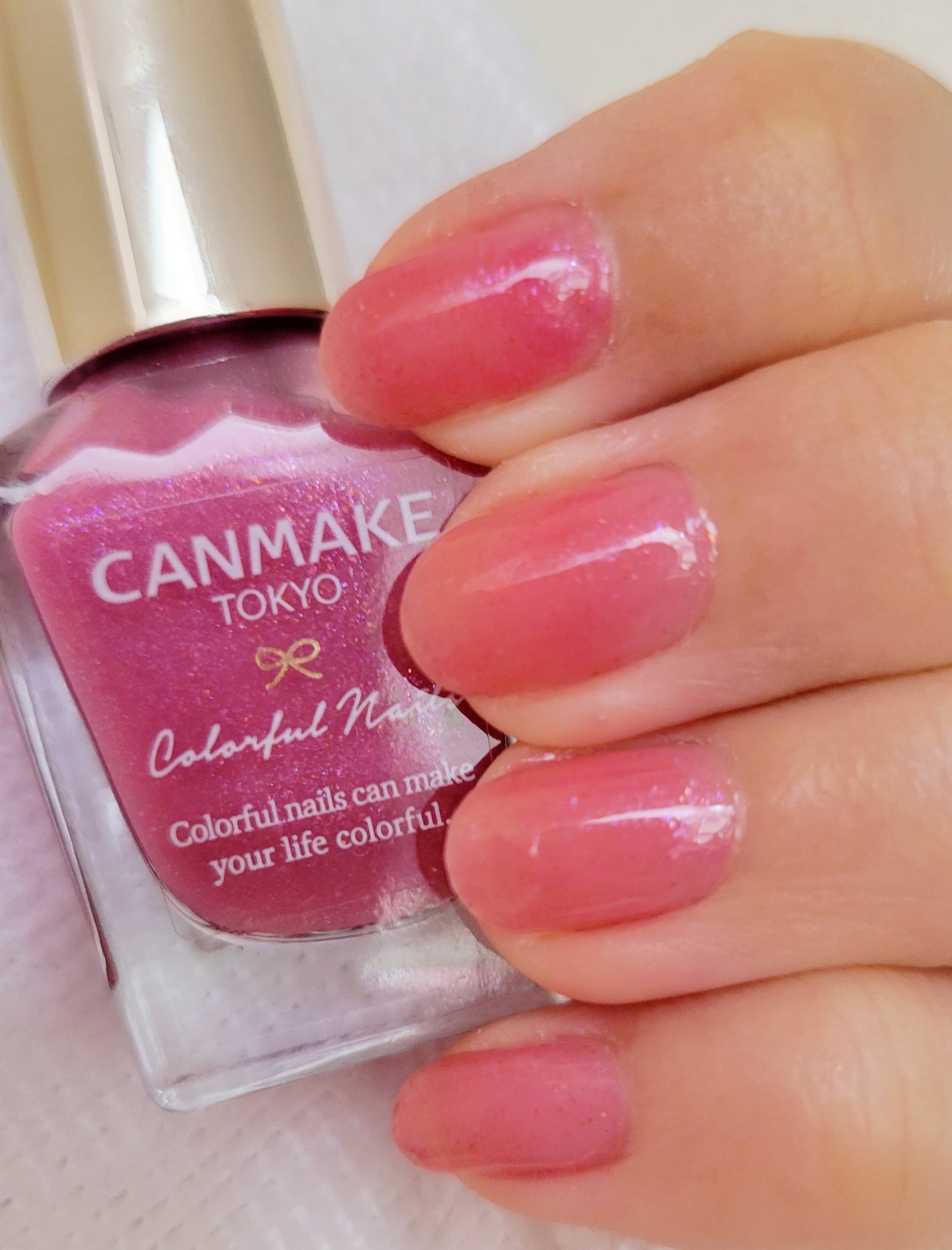 カラフルネイルズ/キャンメイク/マニキュアを使ったクチコミ(5枚目)