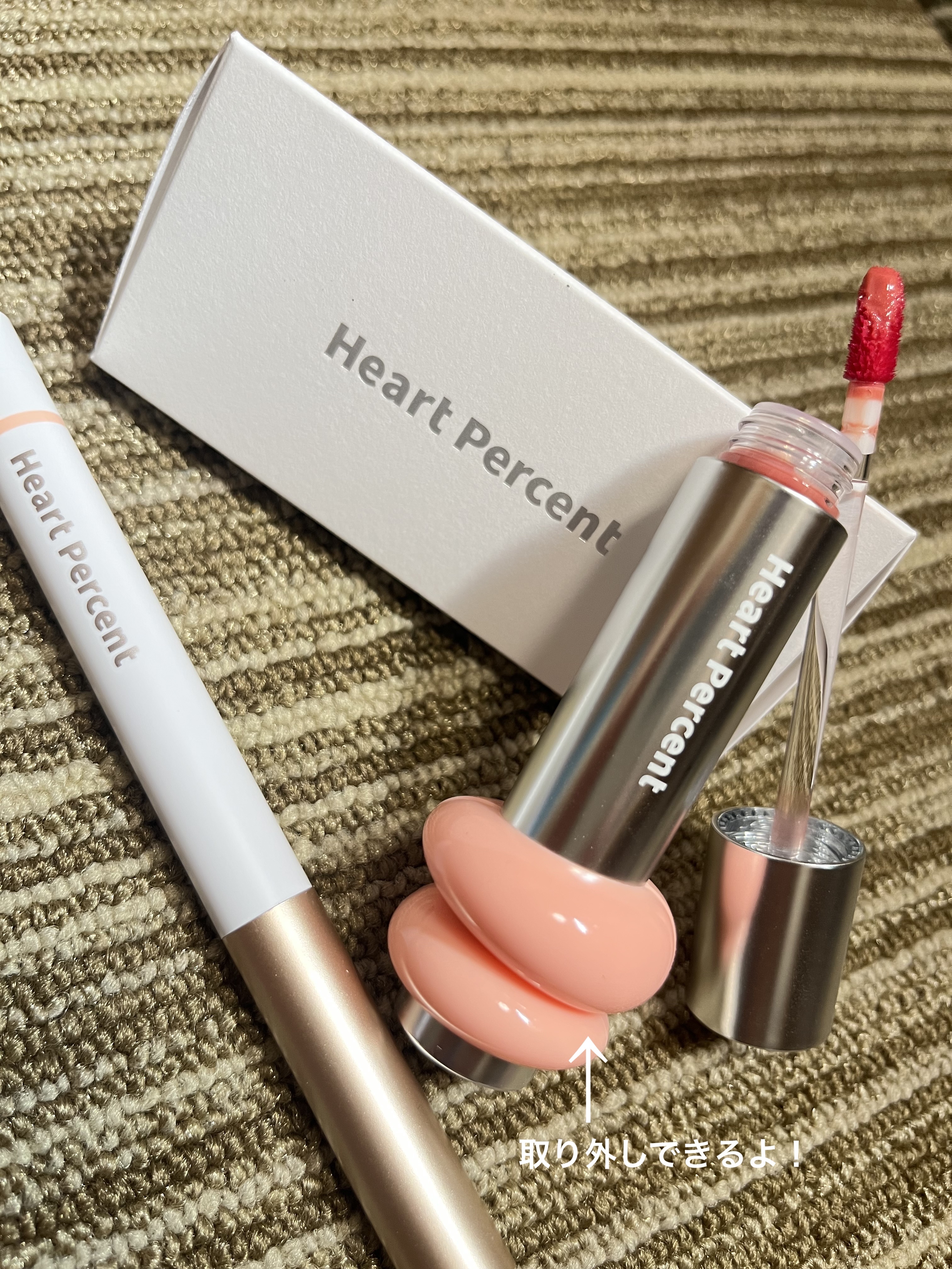 ドットオンムードリップペンシル/Heart Percent/リップライナーを使ったクチコミ（1枚目）