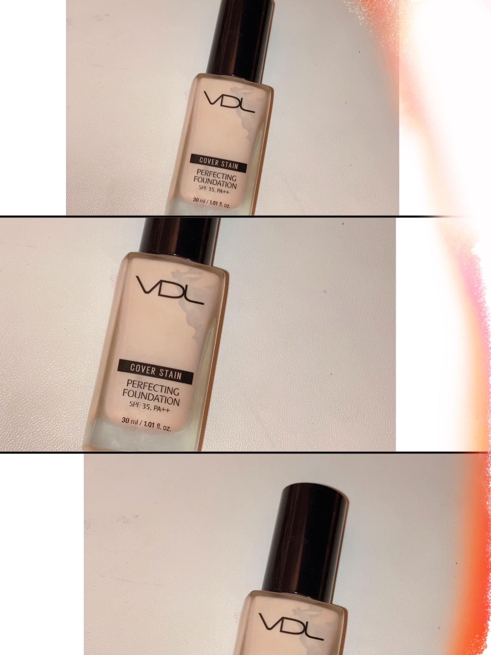 カバーステイン パーフェクティング ファンデーション/VDL/リキッドファンデーションを使ったクチコミ（1枚目）