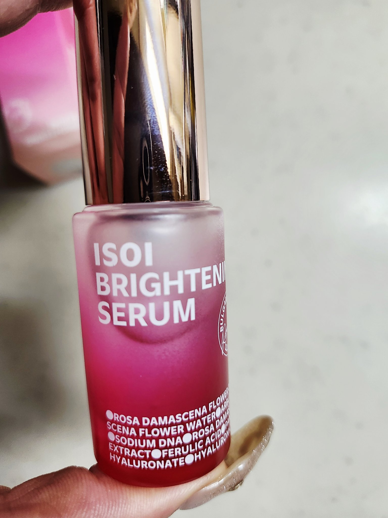 ブライトニングセラム /ISOI/美容液を使ったクチコミ（2枚目）