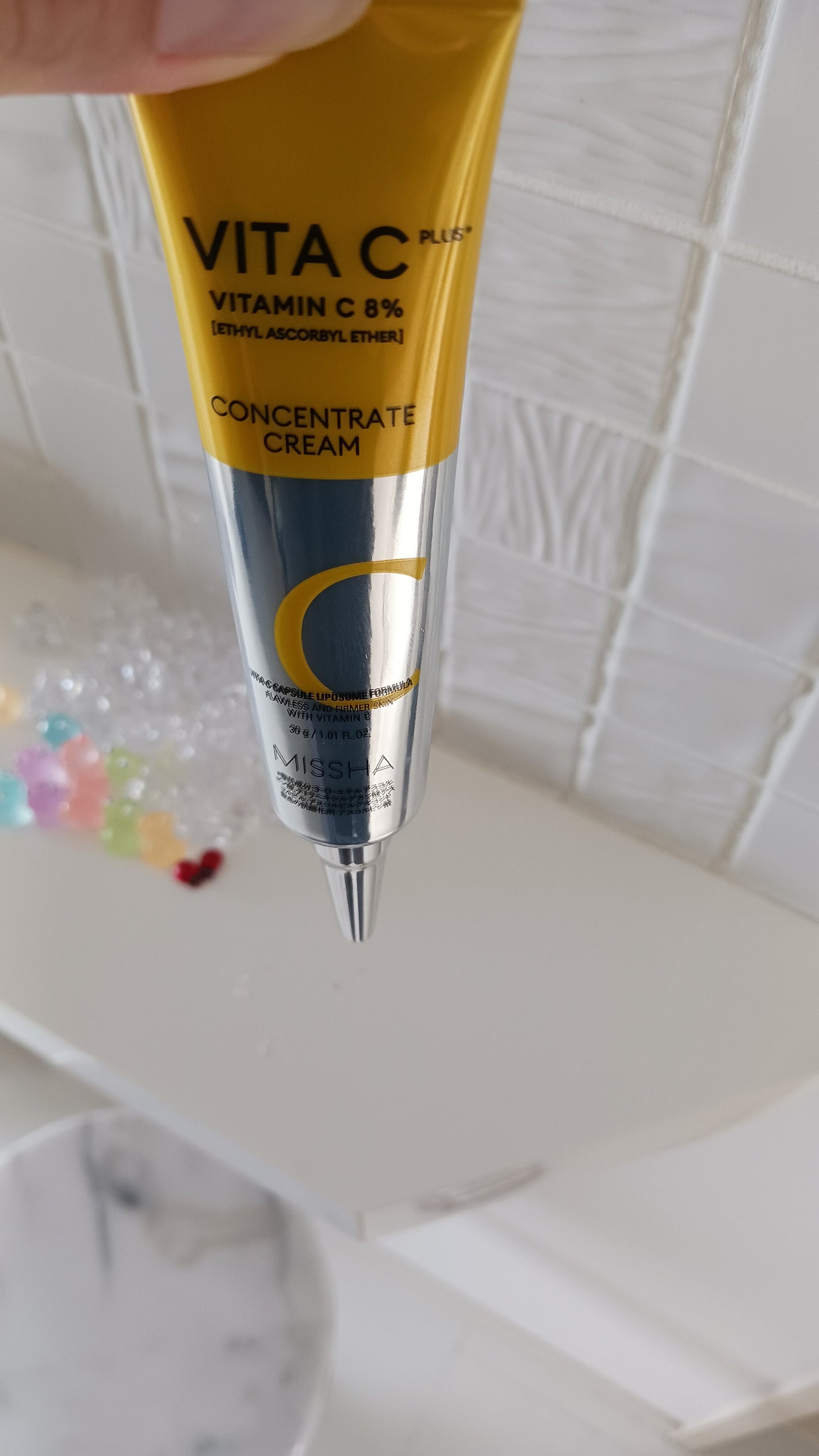 ビタシープラス クリーム/MISSHA/フェイスクリームを使ったクチコミ(1枚目)