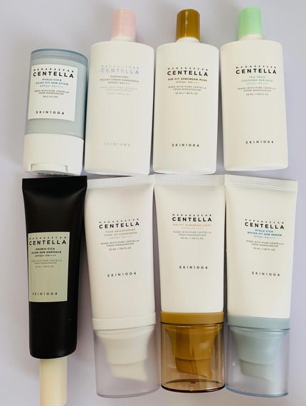 ヒアルーシカ ウォーターフィット サンセラム/SKIN1004/日焼け止めローションを使ったクチコミ(10枚目)