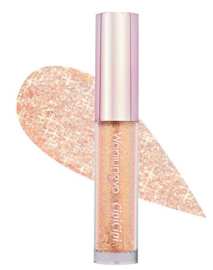 シピシピ グリッター イルミネーションライナー S/CipiCipi/リキッドアイライナーを使ったクチコミ(6枚目)