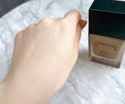 ロングウエアファンデーション/FUNNY ELVES方里/リキッドファンデーションを使ったクチコミ(7枚目)