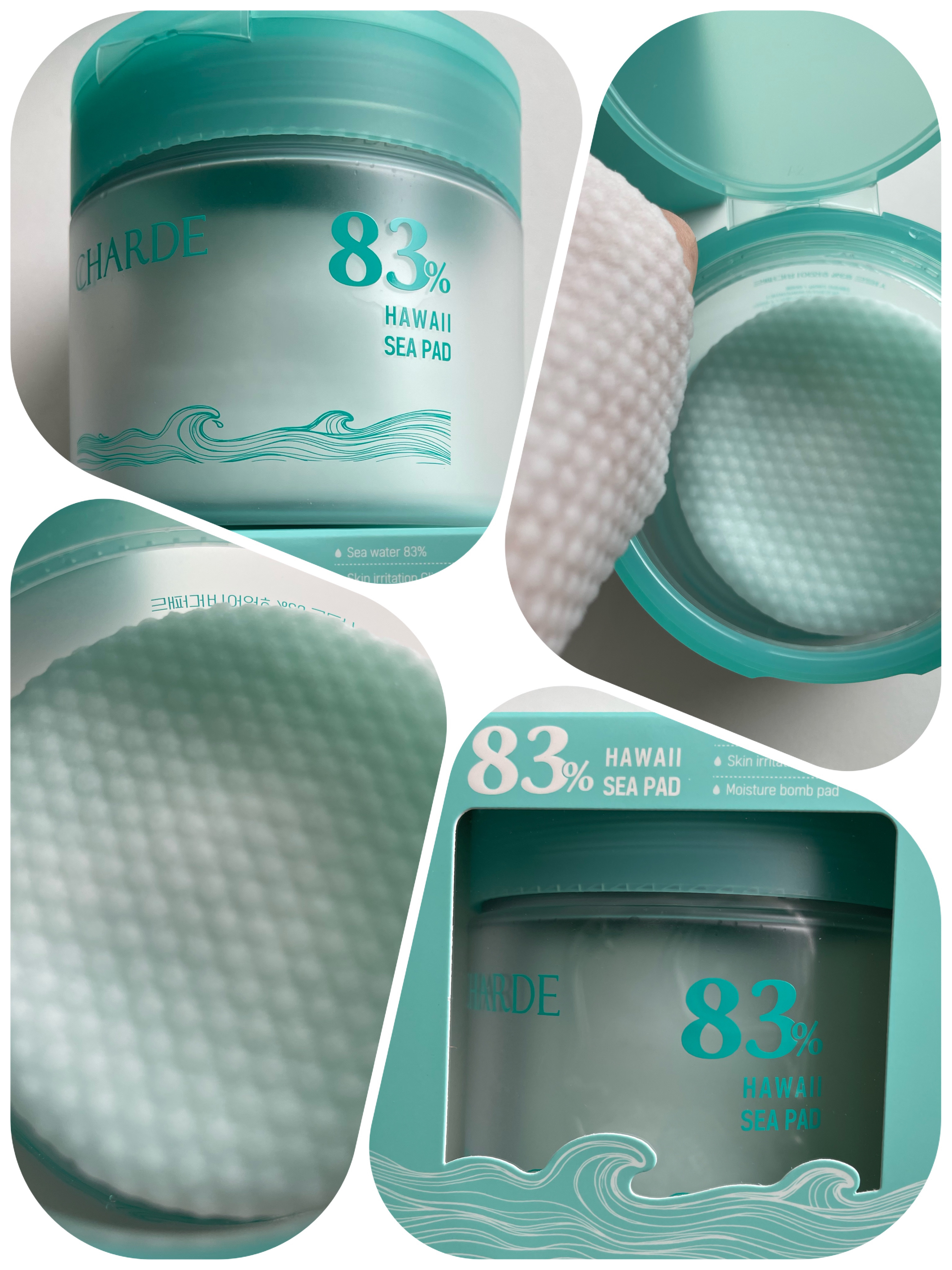 83%ハワイトナーパッド/CHARDE/トナーパッドを使ったクチコミ（1枚目）