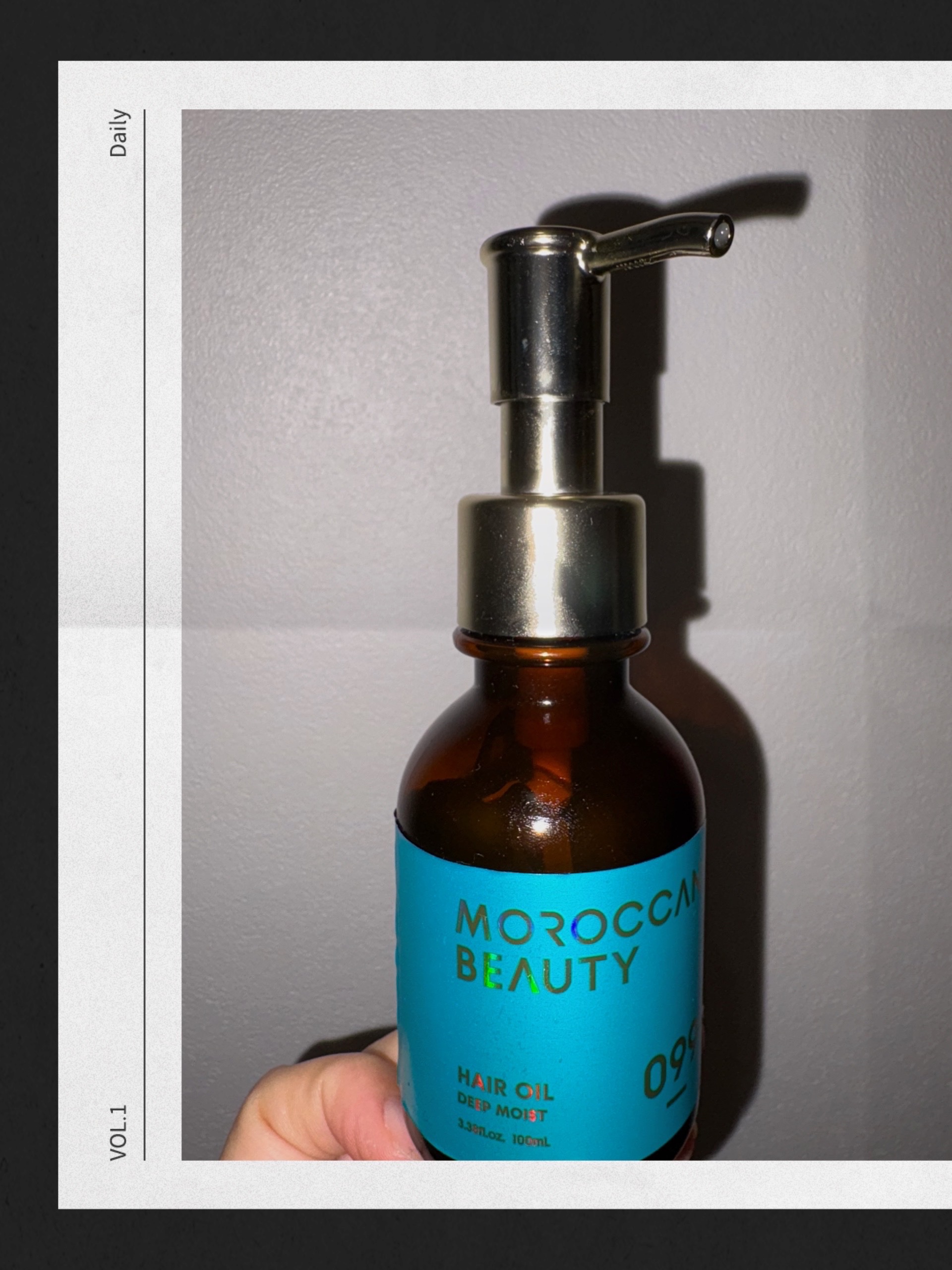 ディープモイスト ヘアオイル/モロッカンビューティ/ヘアオイルを使ったクチコミ（1枚目）