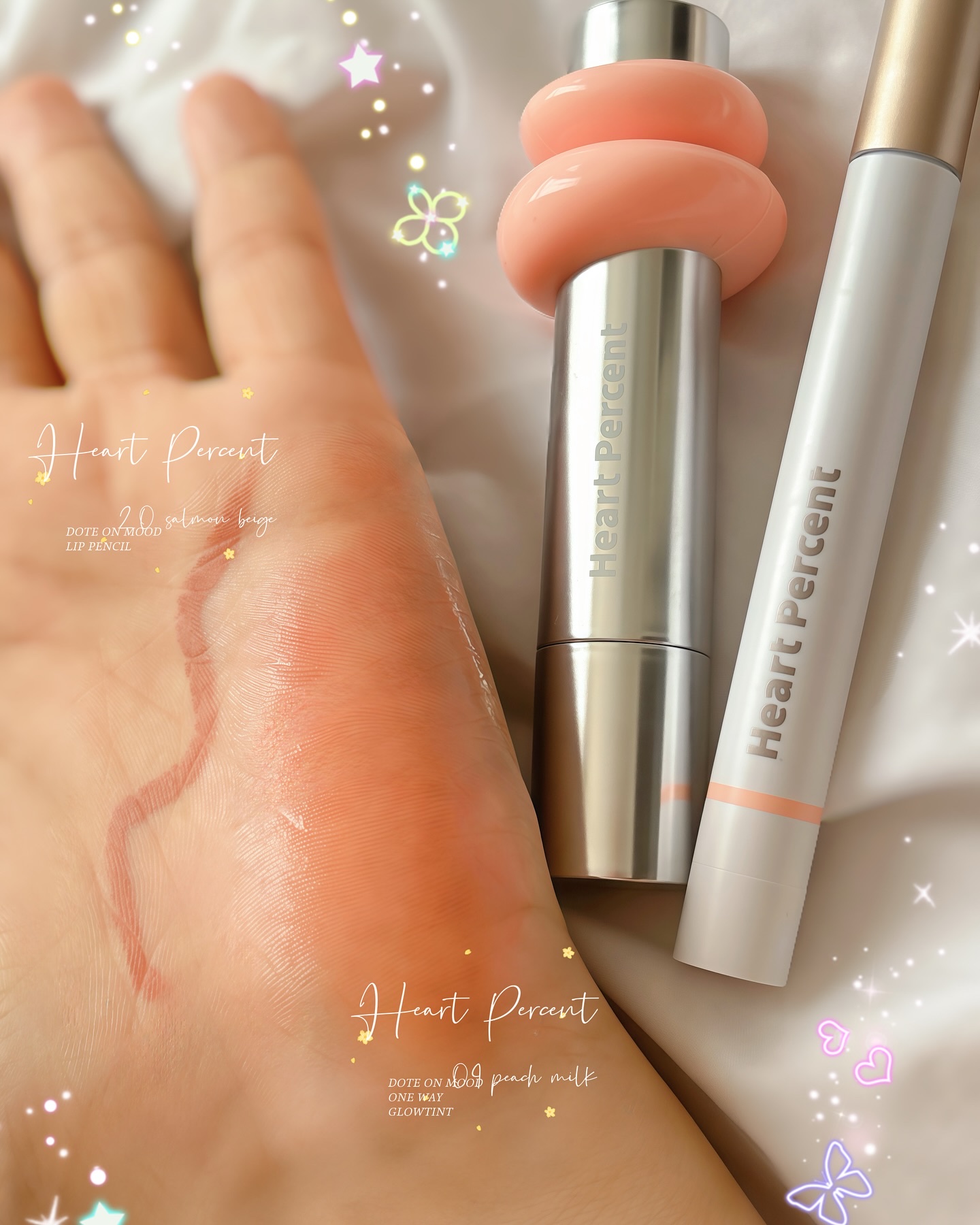 ドットオンムードリップペンシル/Heart Percent/リップライナーを使ったクチコミ（3枚目）