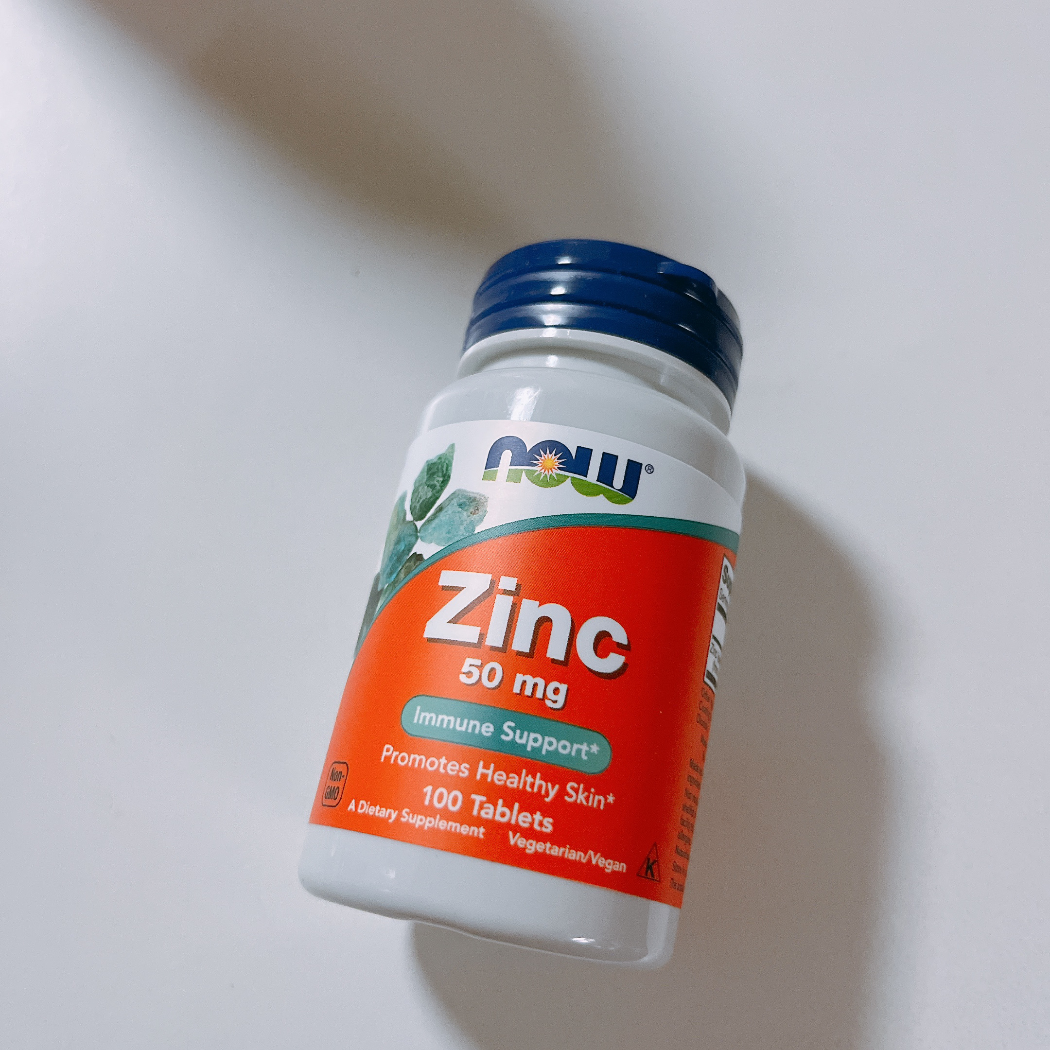  Zinc(亜鉛)/Now Foods/健康サプリメントを使ったクチコミ（1枚目）