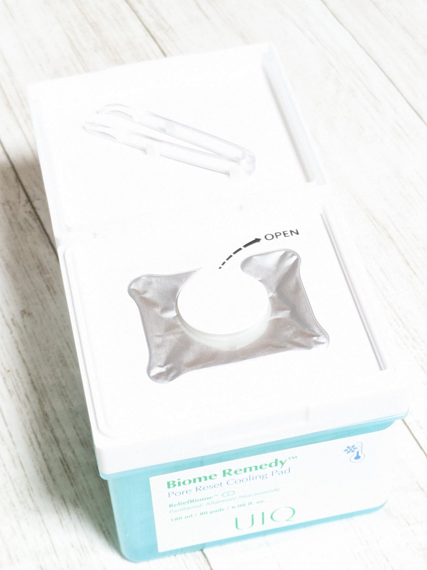 バイオームレメディポアリセットクーリングパッド/UIQ/トナーパッドを使ったクチコミ(5枚目)