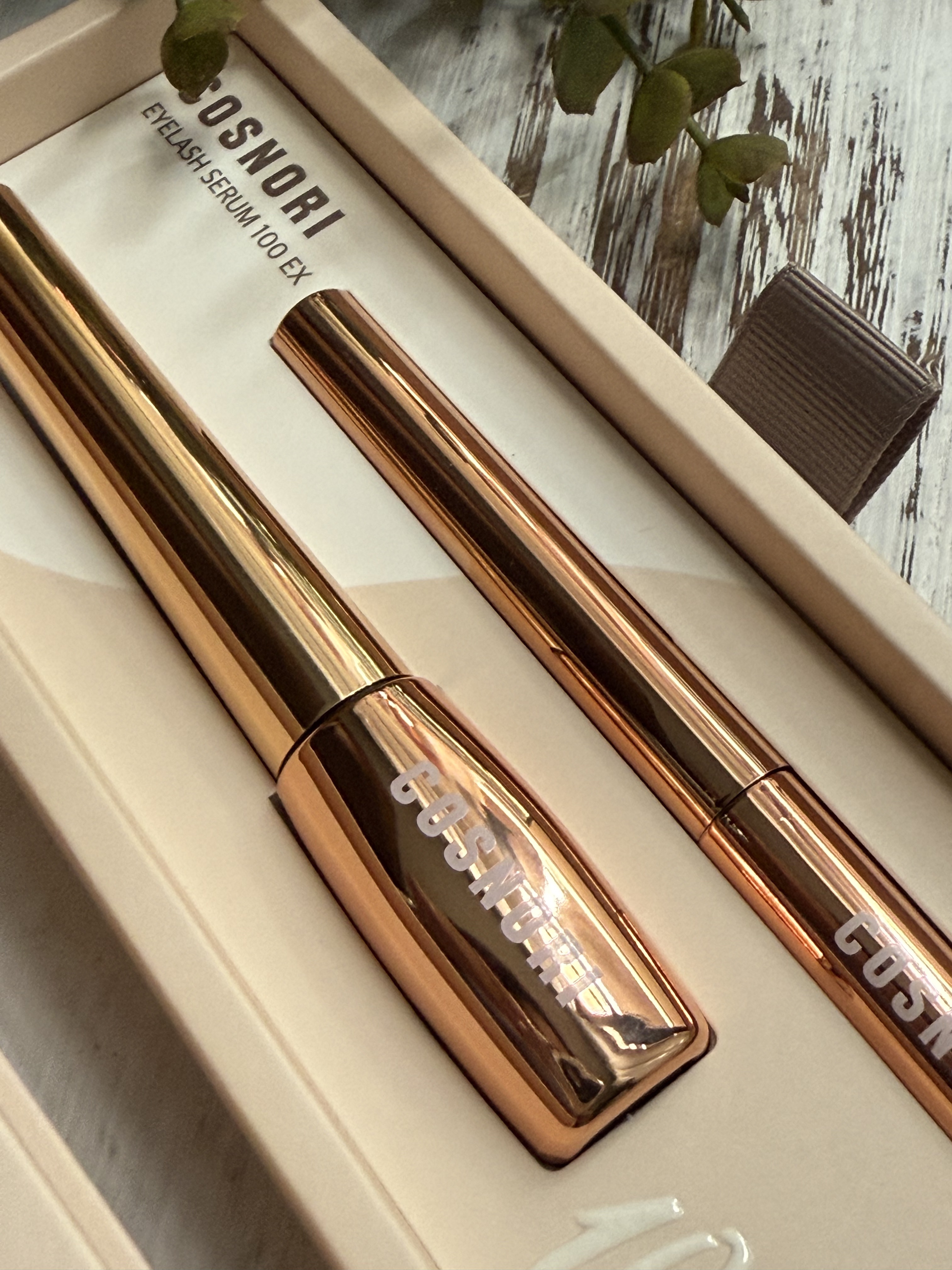 アイラッシュセラム100EX/COSNORI/まつげ美容液を使ったクチコミ（1枚目）