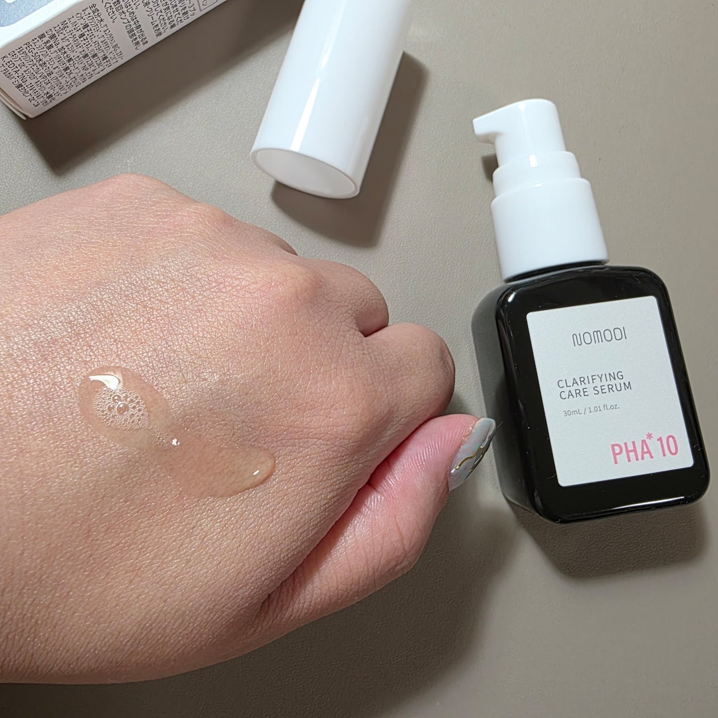 クラリファイング ケア セラム/ノモディ/美容液を使ったクチコミ(2枚目)
