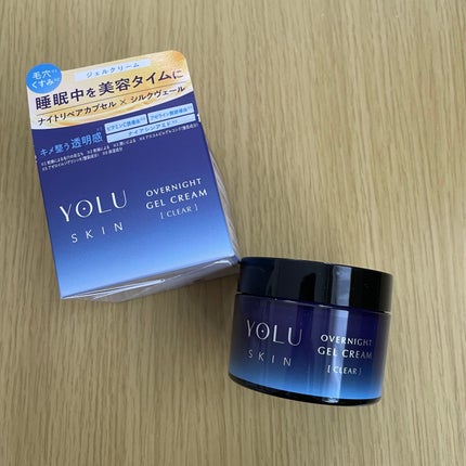 ヨル スキン オーバーナイトクリーム モイスト/YOLU/フェイスクリームを使ったクチコミ(1枚目)