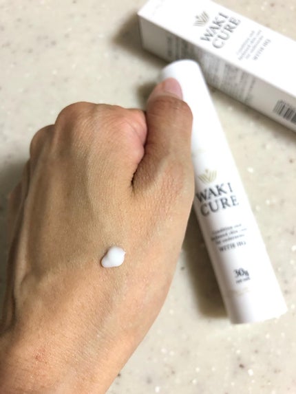 ワキキュア/CR-lab(シーアール・ラボ)/デオドラント・制汗剤を使ったクチコミ(2枚目)