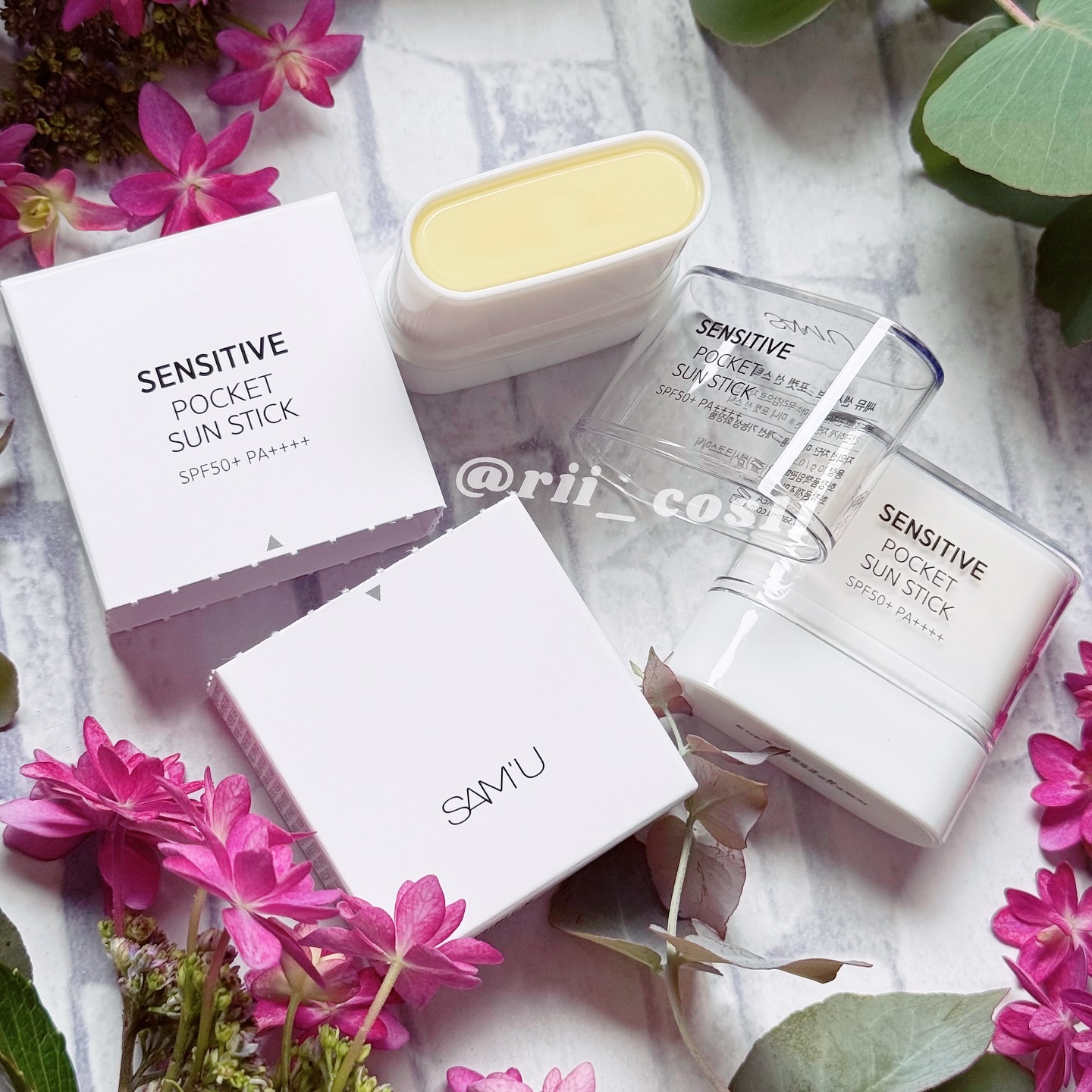 センシティブポケットサンスティック/SAM'U/日焼け止めスティックを使ったクチコミ（3枚目）