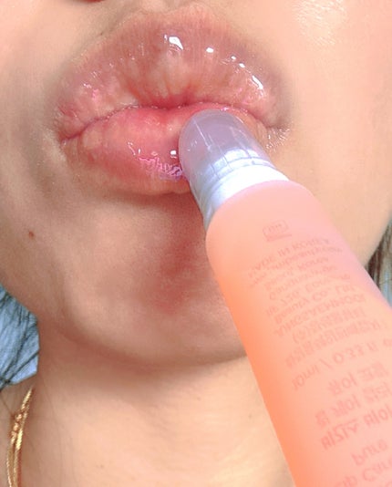 Lip Care Color Oil/BeginS by JUNGSAEMMOOL/リップオイルを使ったクチコミ(3枚目)