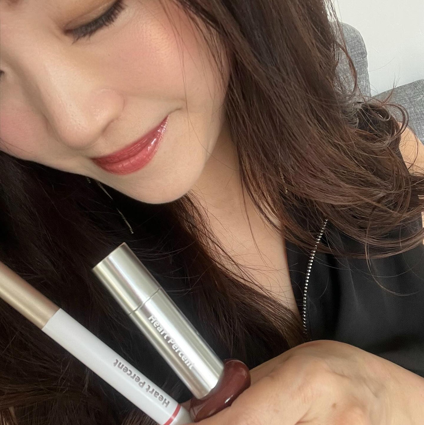 ドットオンムードリップペンシル/Heart Percent/リップライナーを使ったクチコミ(4枚目)