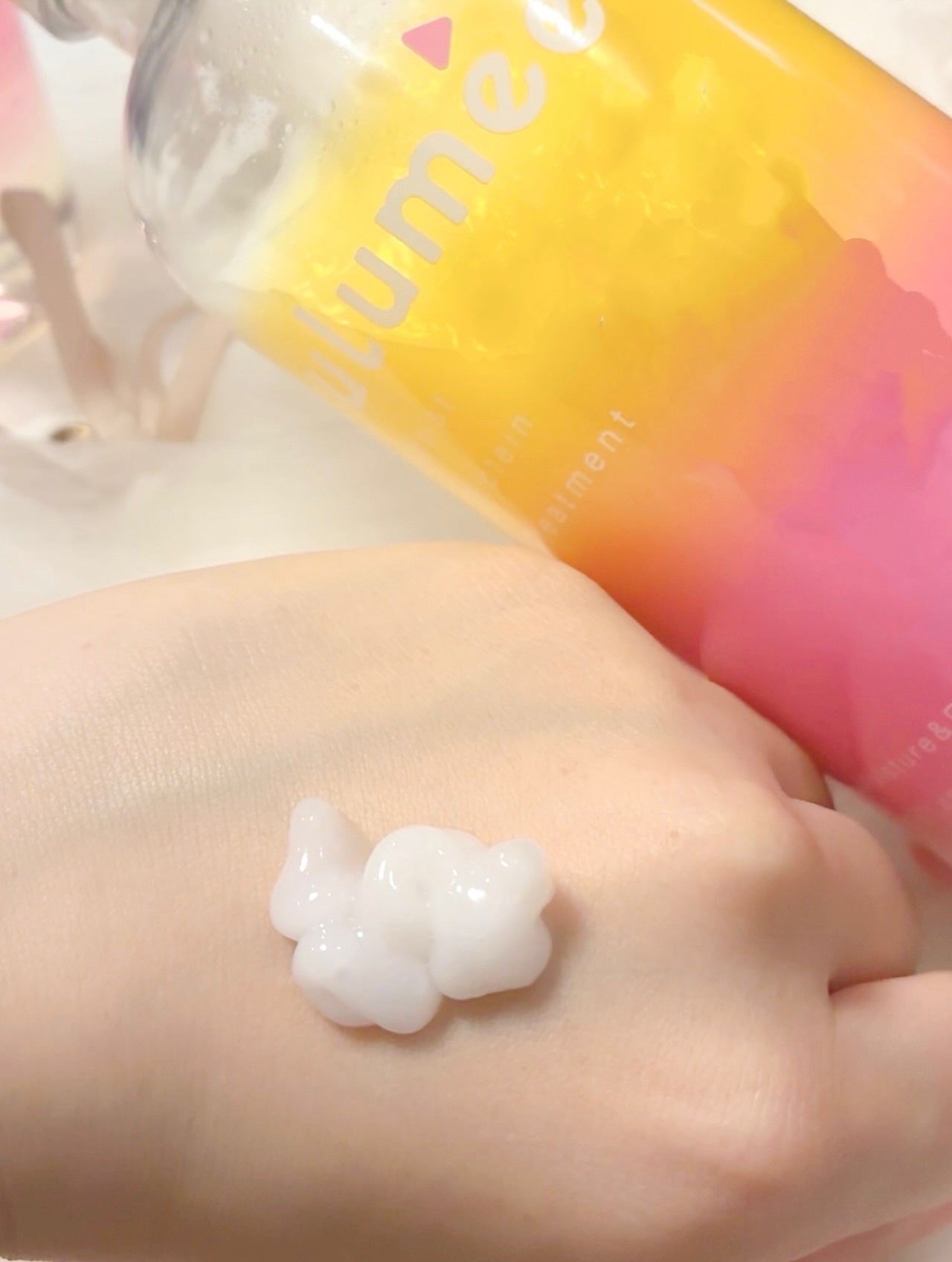 モイストプロテインシャンプー/トリートメント/ulumee/市販シャンプーを使ったクチコミ(3枚目)