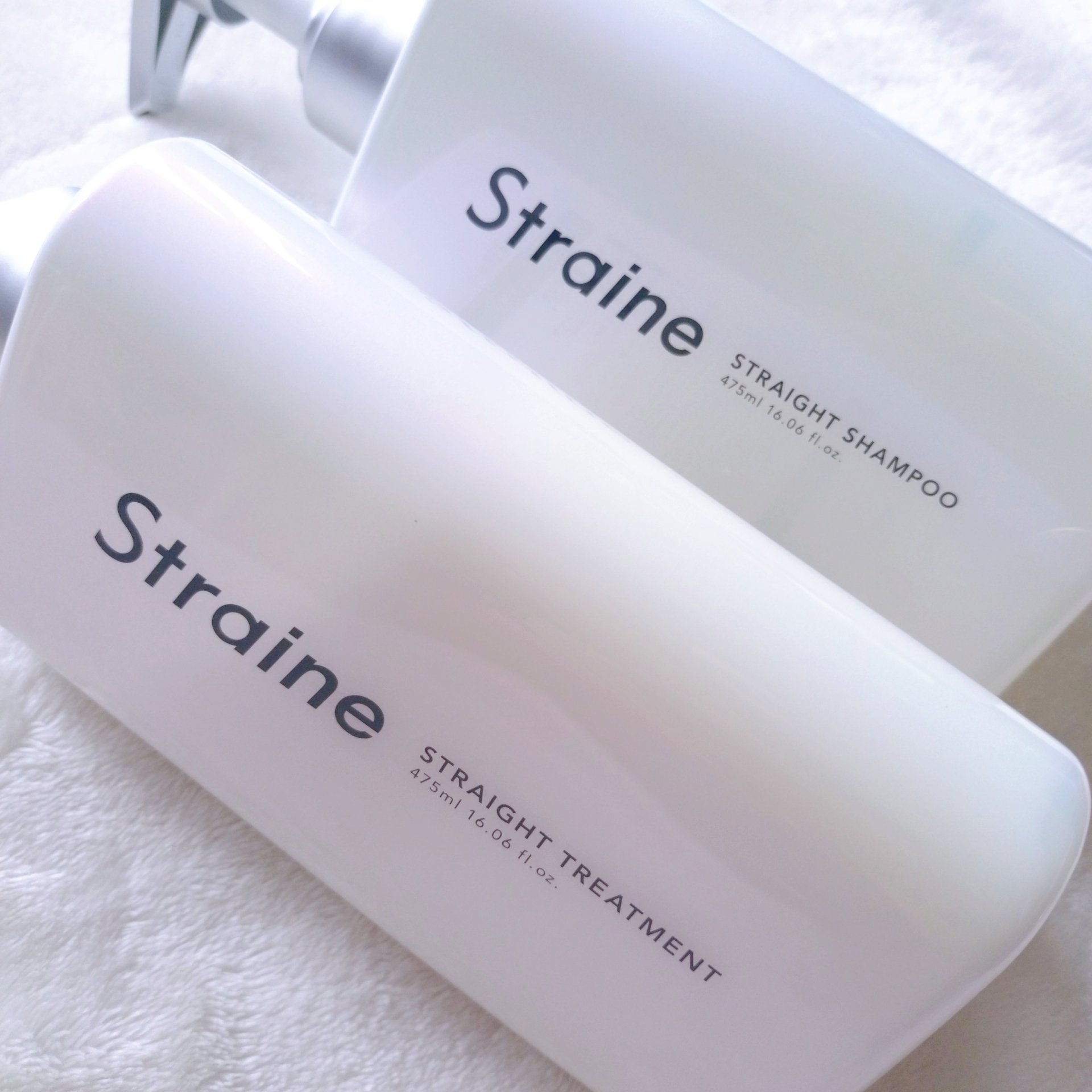 ストレートシャンプー/ストレートトリートメント ホワイトブロッサムの香り/Straine/市販シャンプーを使ったクチコミ（3枚目）