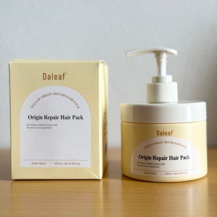 オリジンリペアヘアパック/Daleaf/ヘアマスク・ヘアパックを使ったクチコミ(1枚目)